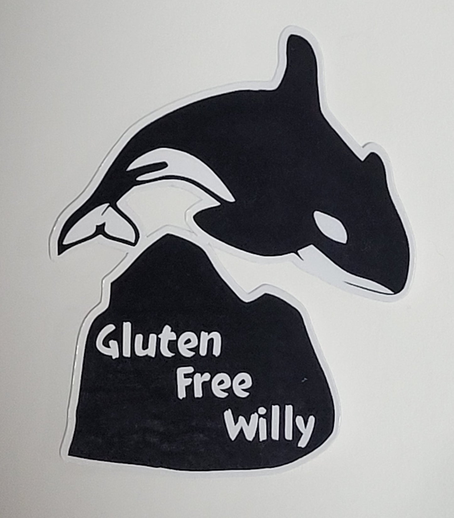 Gluten Free Willy Sticker